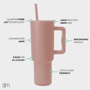 Simply Modern Tumbler Mauve